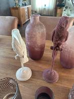 Leuk rosé setje voor op tafel, Gebruikt, Overige kleuren, Ophalen of Verzenden, Glas