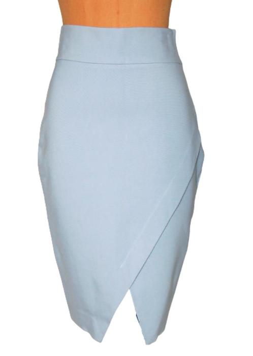 Vanilia rokje, pencil rok, blauw/lila, Mt. XS, Kleding | Dames, Rokken, Zo goed als nieuw, Maat 34 (XS) of kleiner, Blauw, Knielengte
