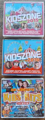 2x Kidszone CD 2015 en 2016 en Kids Hits 2015, Cd's en Dvd's, Cd's | Kinderen en Jeugd, Ophalen of Verzenden, Gebruikt, Muziek
