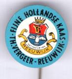 6 Hollandse kaas T.H. Vergeer Reeuwijk speldjes( K_166-169a), Verzamelen, Verzenden, Nieuw, Merk, Speldje of Pin