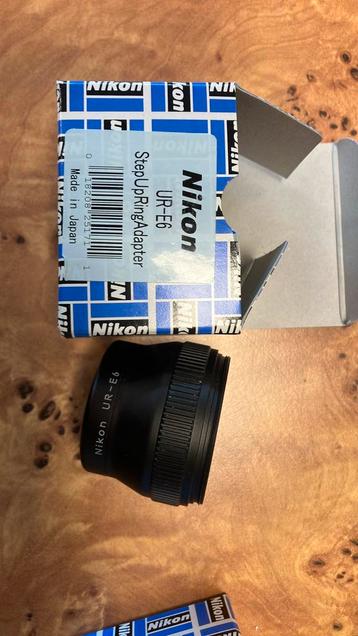 Nikon UR-E6 stepup ring adapter beschikbaar voor biedingen