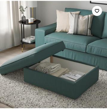 IKEA KIVIK Ottoman + Nieuwe Hoes - afbeelding 4