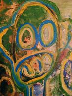 PRACHTIG ORIGINEEL WERK VAN WERELDBEROEMDE ABOUDIA, Antiek en Kunst, Kunst | Niet-Westerse kunst, Ophalen of Verzenden