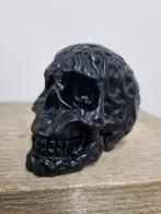 Mooi gecarvde obsidiaan skull / schedel, Ophalen of Verzenden, Mineraal