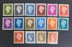 nvph 474/486 en 487/489 koningin Wilhelmina Harz zegels, Postzegels en Munten, Postzegels | Nederland, Na 1940, Verzenden, Gestempeld