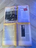 The times Krant: Winston Churchill overlijden 1965, Ophalen of Verzenden, 1960 tot 1980, Buitenland, Krant