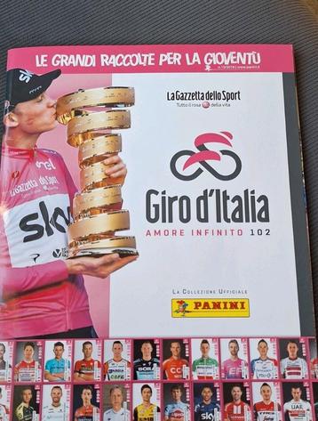 Panini Verzamelalbum Wielerplaatjes Giro d'Italia 2019 beschikbaar voor biedingen
