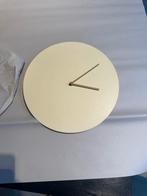 Menu Norm Architecte Klok - Lichtgeel, Staal, 30cm, Ophalen, Zo goed als nieuw, Analoog, Wandklok