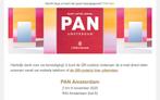 2 of 4 kaarten voor PAN Amsterdam, Tickets en Kaartjes, Twee personen