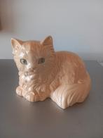 Groot vintage Goebel beeld creme kleurige Perzische kat, Verzamelen, Ophalen of Verzenden, Zo goed als nieuw, Hond of Kat, Beeldje of Figuurtje
