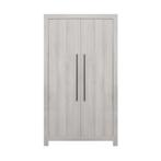 Europe Baby Vittoria Kledingkast Grijs / Zwart 2-Deurs, Ophalen, Kast, 50 tot 70 cm, Nieuw