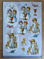 3D knipvel kerst engeltjes (2), Hobby en Vrije tijd, Kaarten | Zelf maken, Ophalen, Nieuw, Kerst, Knipvel