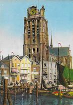 Dordrecht grote kerk gelopen ansichtkaartje ( 1753 ), Ophalen of Verzenden, 1980 tot heden, Gelopen, Zuid-Holland