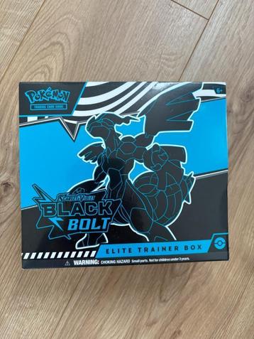Pokemon Scarlet Violet SV10.5 Black Bolt Elite Trainer Box beschikbaar voor biedingen