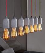 Hanglamp beton, Huis en Inrichting, Lampen | Hanglampen, Ophalen, Zo goed als nieuw, Minder dan 50 cm