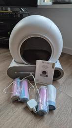 zelfreinigende automatische kattenbak, Dieren en Toebehoren, Kattenbakken, Ophalen, Zelfreinigend, Gebruikt, Open