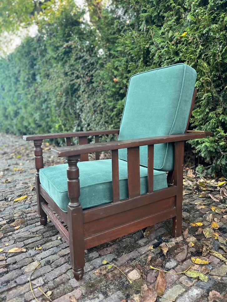 Rookstoel- vintage/ retro, Antiek en Kunst, Antiek | Meubels | Stoelen en Banken, Ophalen