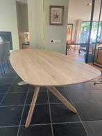 NIEUW! Prachtige eikenhouten eettafel – Deens ovaal, 100 tot 150 cm, Eikenhout, Ophalen of Verzenden, Vijf personen of meer