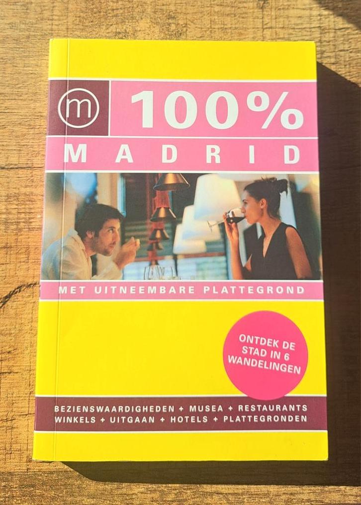100% Madrid Reisgids, Boeken, Reisgidsen, Zo goed als nieuw, Reisgids of -boek, Europa, Overige merken, Ophalen of Verzenden