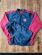 Vintage barcelona trainingspak 1999 - Nike shirt patta '90, Maat 52/54 (L), Zwart, Nike, Ophalen of Verzenden