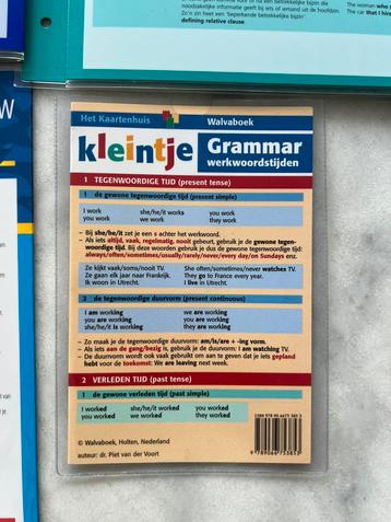 Kleintje Grammar werkwoordstijden Engels beschikbaar voor biedingen