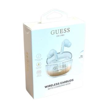 Guess Wireless Earbuds Witch Charching Base, Goud/Gold | Nie beschikbaar voor biedingen