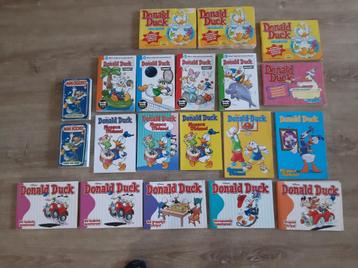 Donald Duck Moppentrommels ,mini pockets en oblong boekjes beschikbaar voor biedingen