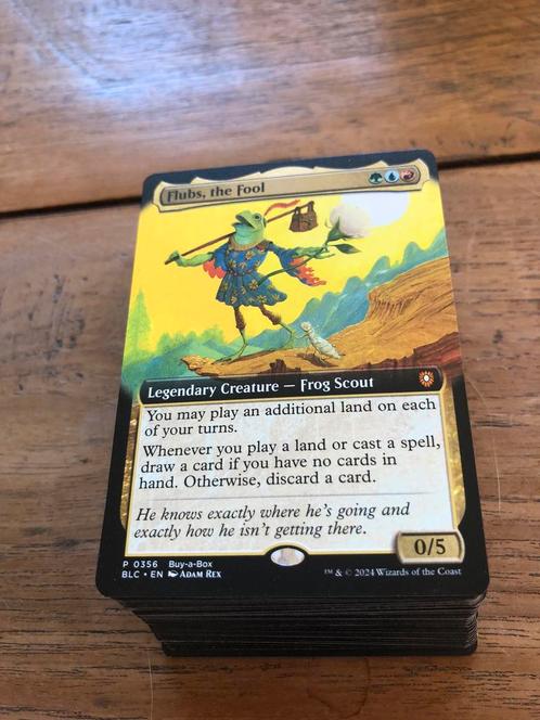 Mtg commander deck flubs, Hobby en Vrije tijd, Verzamelkaartspellen | Magic the Gathering, Zo goed als nieuw, Speeldeck, Ophalen of Verzenden