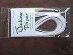 Quilling paper – papierfiligraanstroken 2mm Wit, Ophalen of Verzenden, Nieuw, Materiaal