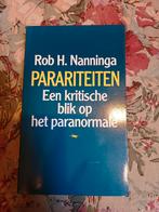 Parariteiten - Rob H. Nanninga, Achtergrond en Informatie, Ophalen of Verzenden, Zo goed als nieuw, Overige onderwerpen