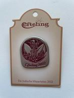 Efteling pin De Indische Waterlelies 2022 op kaartje EPP 441, Ophalen of Verzenden, Nieuw, Button of Speldje