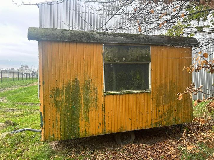 Opknapper: Bouwkeet / Schaftkeet / Pipowagen, Doe-het-zelf en Verbouw, Bouwketen en Schaftketen, Gebruikt, Ophalen