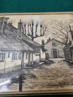 -	Tekening tussen de schuren annemarie bitter, Ophalen of Verzenden