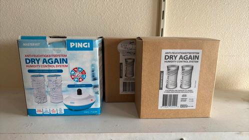 Pingi Dry Again ontvochtiger – Master Kit + 2x2 cilinders, Witgoed en Apparatuur, Luchtbehandelingsapparatuur, Zo goed als nieuw
