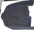 Spijkerstof  jasje zwart. Stoer jasje van katoen, Kleding | Dames, Ophalen of Verzenden, Zo goed als nieuw, Maat 38/40 (M), Zwart