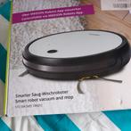 Medion MD 19601 - Robotstofzuiger met dweilfunctie - Wit, Witgoed en Apparatuur, Ophalen of Verzenden, Robotstofzuiger