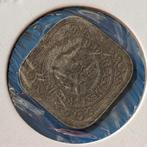 5 Cent / Vierkante Stuiver uit 1940 van Wilhelmina, Postzegels en Munten, Munten | Nederland, Verzenden, Koningin Wilhelmina, 5 cent