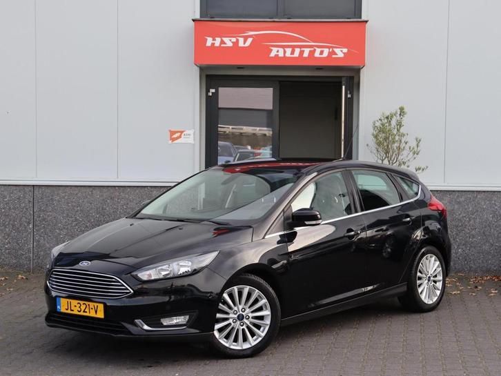Ford Focus 1.0 Titanium navi LM 4-deurs org NL, Auto's, Ford, Bedrijf, Te koop, Focus, ABS, Airbags, Airconditioning, Boordcomputer