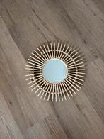 Rotan spiegel (40cm), Minder dan 50 cm, Rond, Ophalen of Verzenden, Zo goed als nieuw