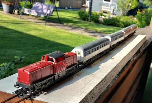 Lima elektrische treinset compleet, Hobby en Vrije tijd, Modeltreinen | H0, Gebruikt, Treinset, Gelijkstroom, Lima, Ophalen of Verzenden