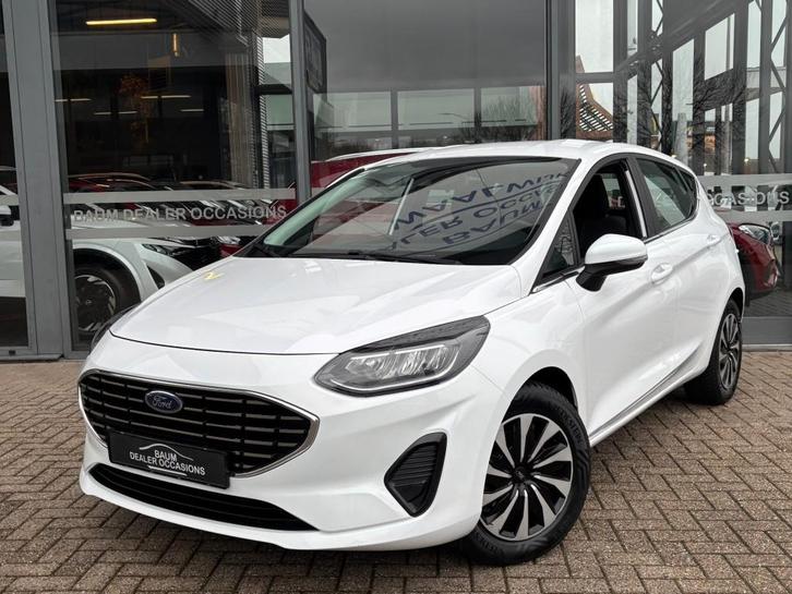 Ford FIESTA 1.0 ECOB.HY. TITANIUM 125 PK NAVI AIRCO PDC, Auto's, Ford, Fiësta, ABS, Airbags, Apple Carplay, Bluetooth, Boordcomputer