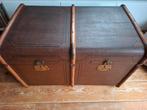 Leuke oude originele hutkofffer / Reiskoffer, Antiek en Kunst, Ophalen