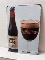 Trappistes Rochefort Reclamebord 30 bij 20 metaal, Ophalen of Verzenden, Zo goed als nieuw, Reclamebord, Plaat of Schild, Overige merken
