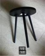 Tafel hout hoogte 50 cm diameter 40 cm, Antiek en Kunst, Antiek | Meubels | Tafels, Ophalen of Verzenden