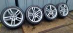 Audi A1 Volkswagen polo  5x100  zomerbanden, Auto-onderdelen, Banden en Velgen, Ophalen, 215 mm, Velg(en), 17 inch