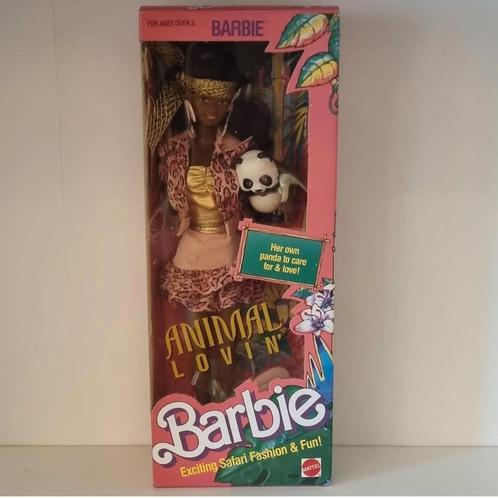 Barbie Animal Lovin' african american Christie 1989 NRFB, Kinderen en Baby's, Speelgoed | Poppen, Nieuw, Barbie, Ophalen of Verzenden