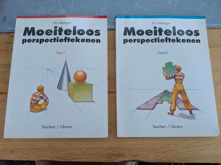 Moeiteloos Perspectief Tekenen - Deel 1 & 2, Boeken, Hobby en Vrije tijd, Gelezen, Tekenen en Schilderen, Ophalen of Verzenden