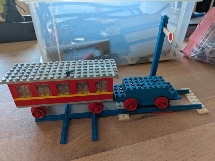 lego trein jaren 70, Kinderen en Baby's, Speelgoed | Duplo en Lego, Gebruikt, Ophalen of Verzenden