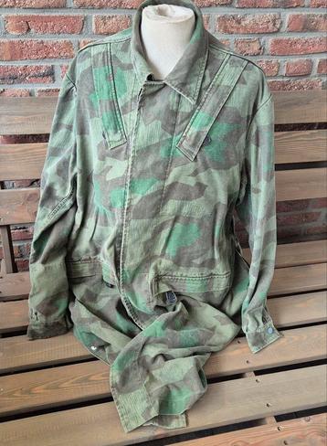 DUITSE WO2 FALLSCHIRMJÄGER SMOCK & ORIGINELE FJ HELM BOLT  beschikbaar voor biedingen