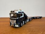 WSI Scania R500 8x2 vouwkraan Palfinger C. Groenenboom 1:50, Hobby en Vrije tijd, Modelauto's | 1:50, Ophalen of Verzenden, Zo goed als nieuw